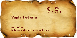 Végh Heléna névjegykártya